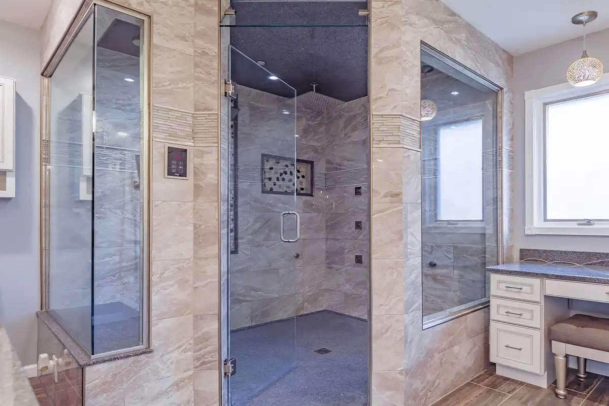 The Onyx Collection custom showers - Springfield, IL